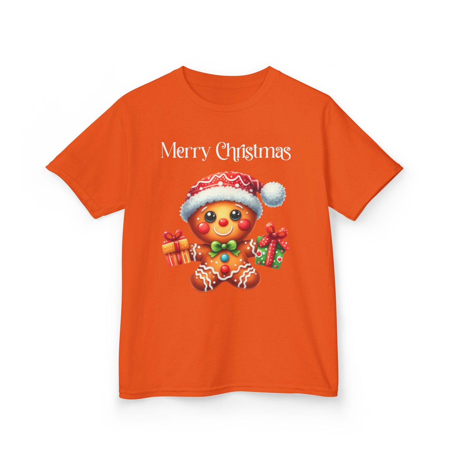 Child Tee - Christmas - Gingerbread - Merry Christmas (01a)