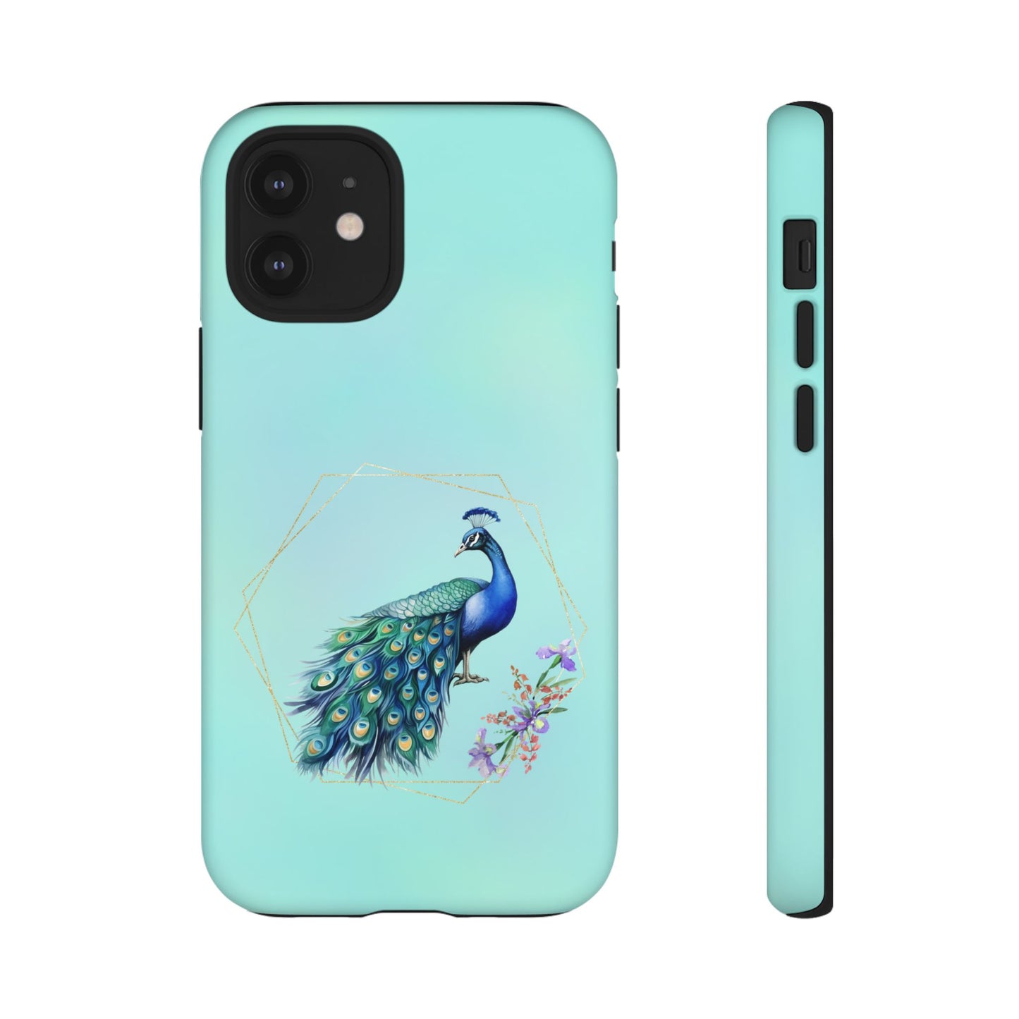 Tough Cell Phone Case - Animal - Peacock (2)