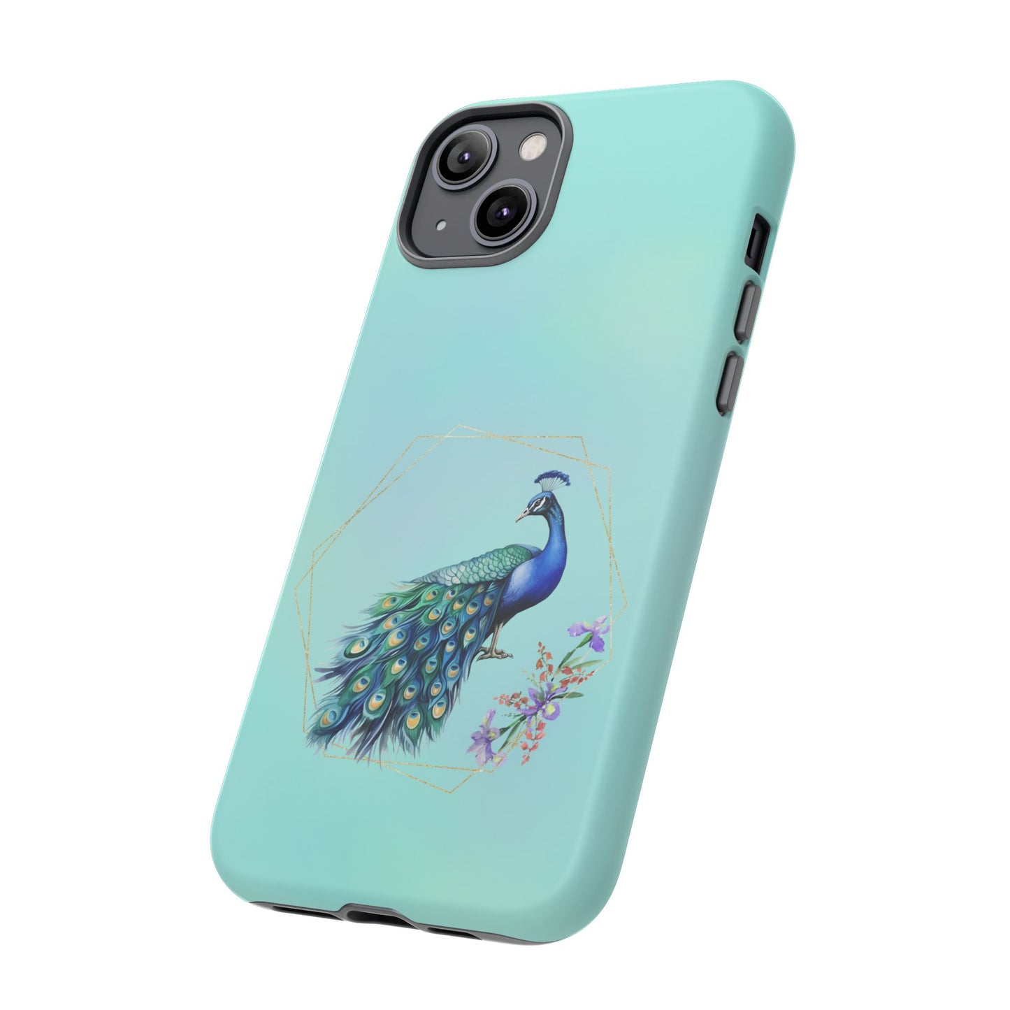 Tough Cell Phone Case - Animal - Peacock (2)