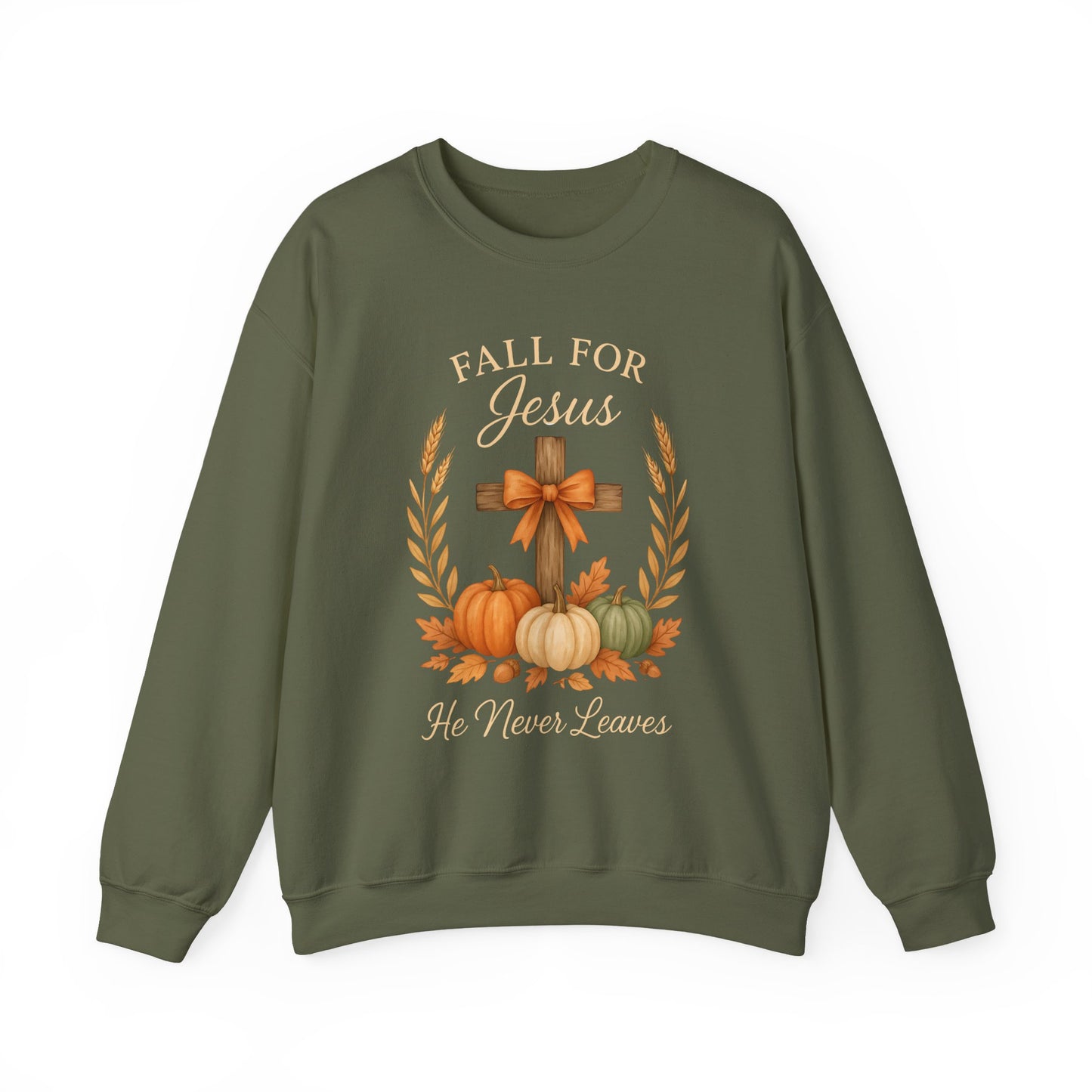 Sweatshirt - Faith -  Fall for Jesus (01 Autumn)