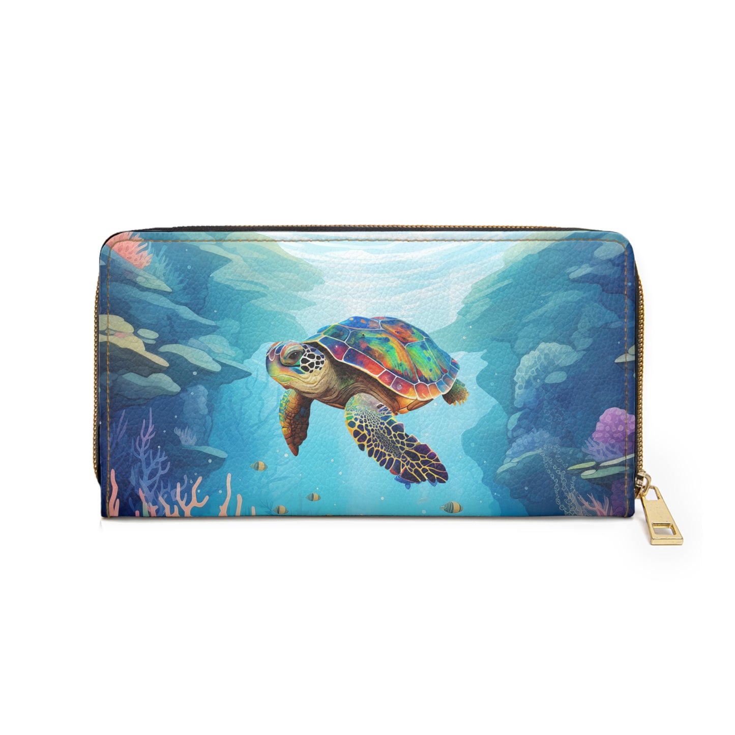 Zipper Wallet - Animal - Sea Turtle (1)