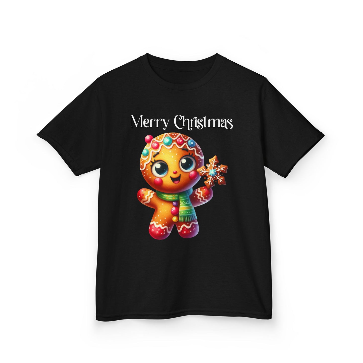 Child Tee - Christmas - Gingerbread - Merry Christmas (03a)