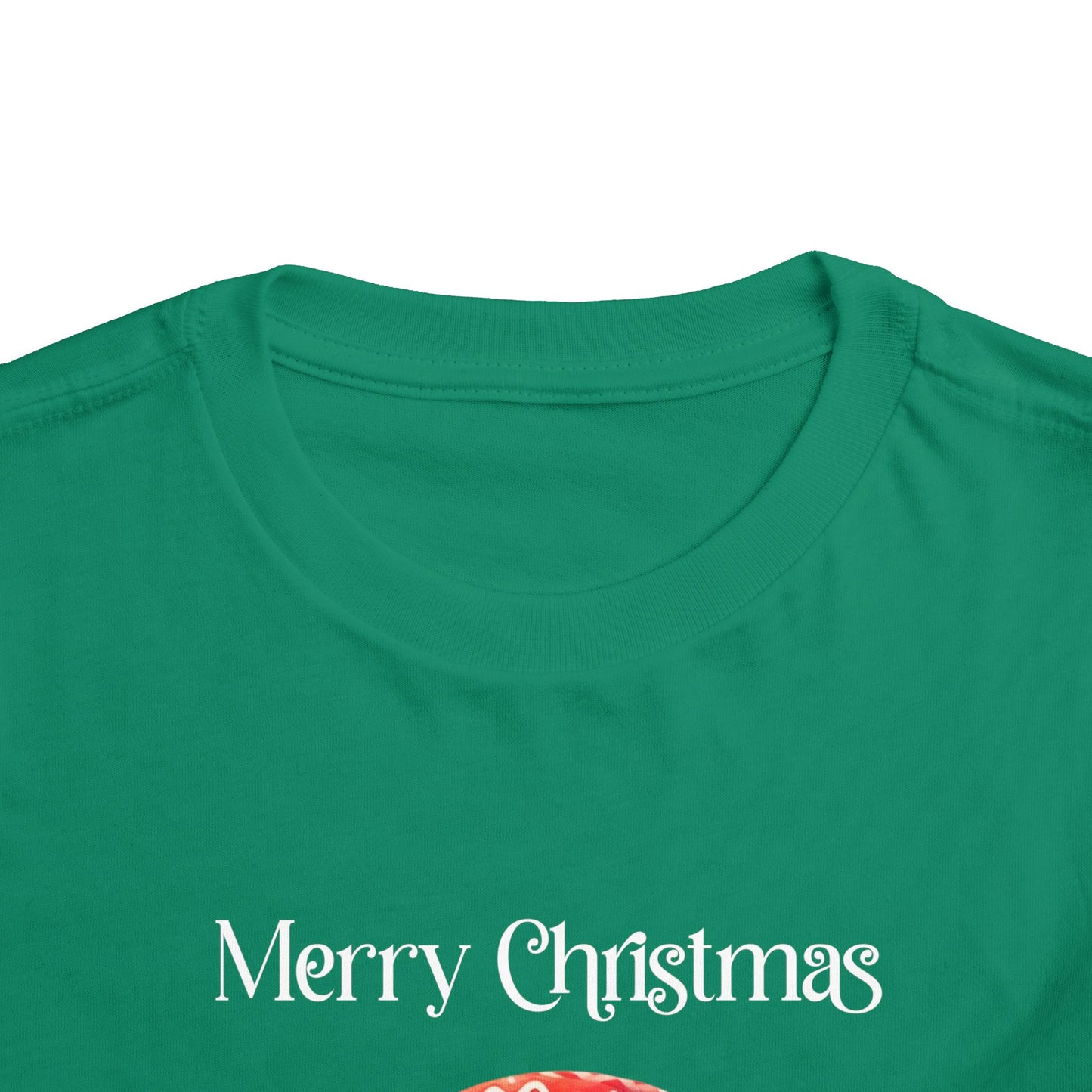 Toddler Tee - Christmas - Gingerbread - Merry Christmas (01a)