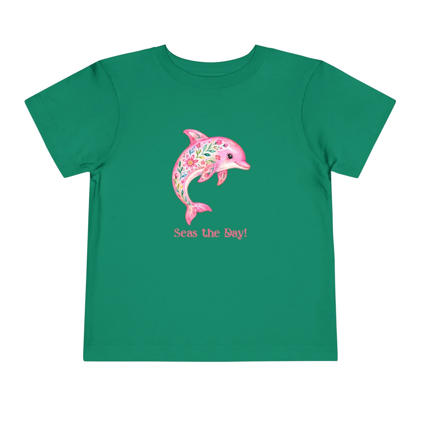Toddler Tee - Animal - Seas the Day Dolphin (01)