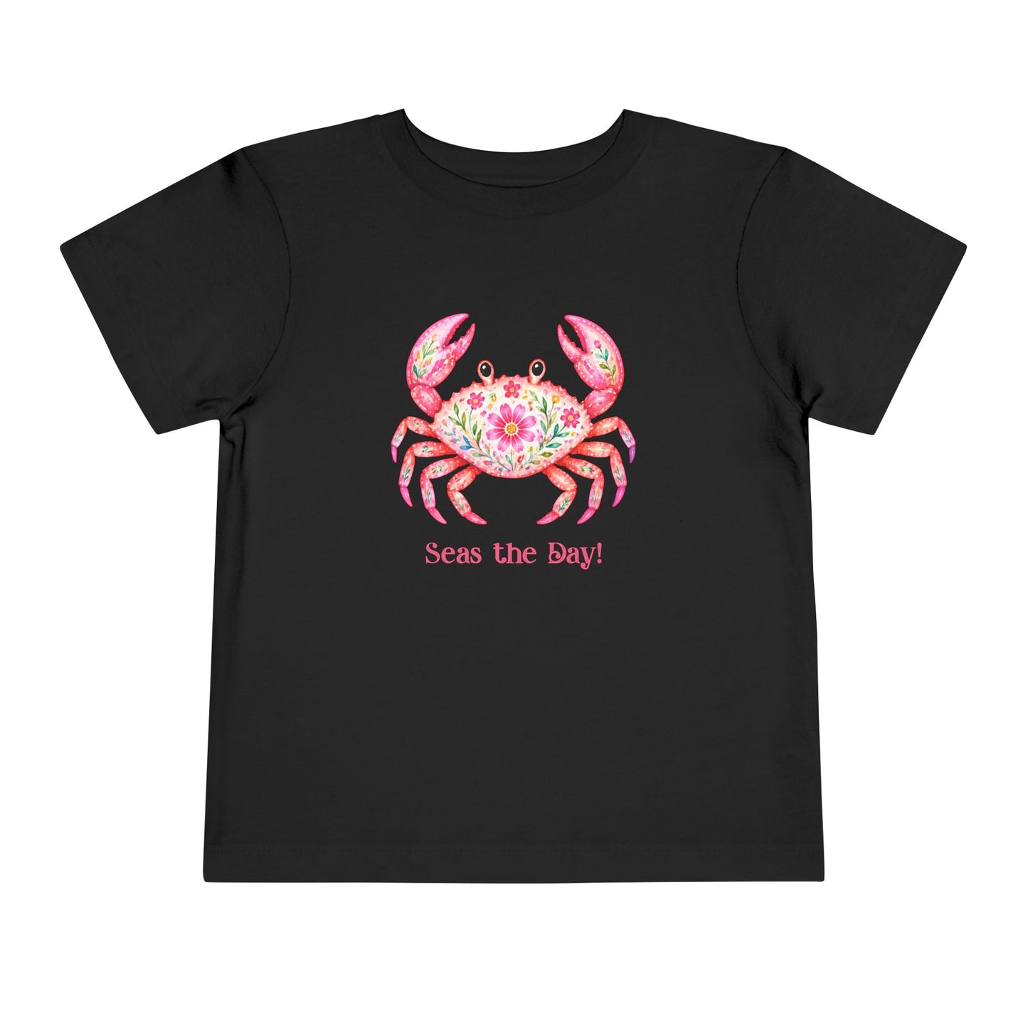 Toddler Tee - Animal - Seas the Day Crab (01)