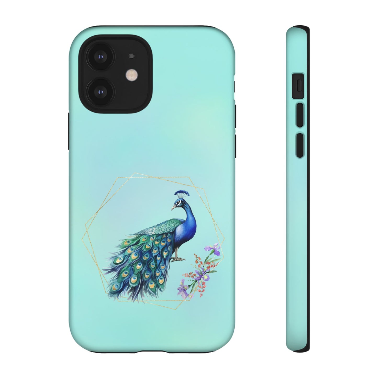 Tough Cell Phone Case - Animal - Peacock (2)