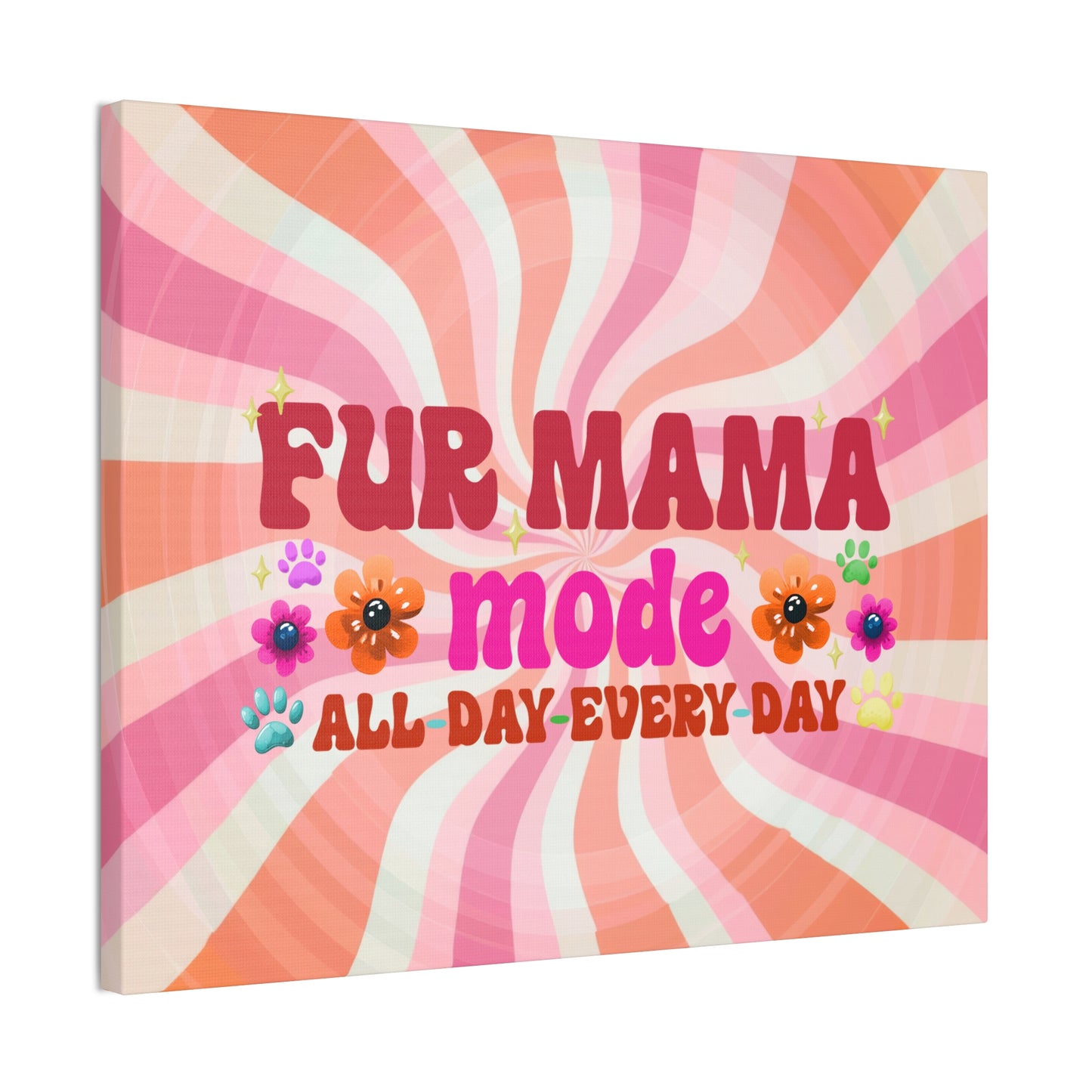 Canvas Art - Fur Mama