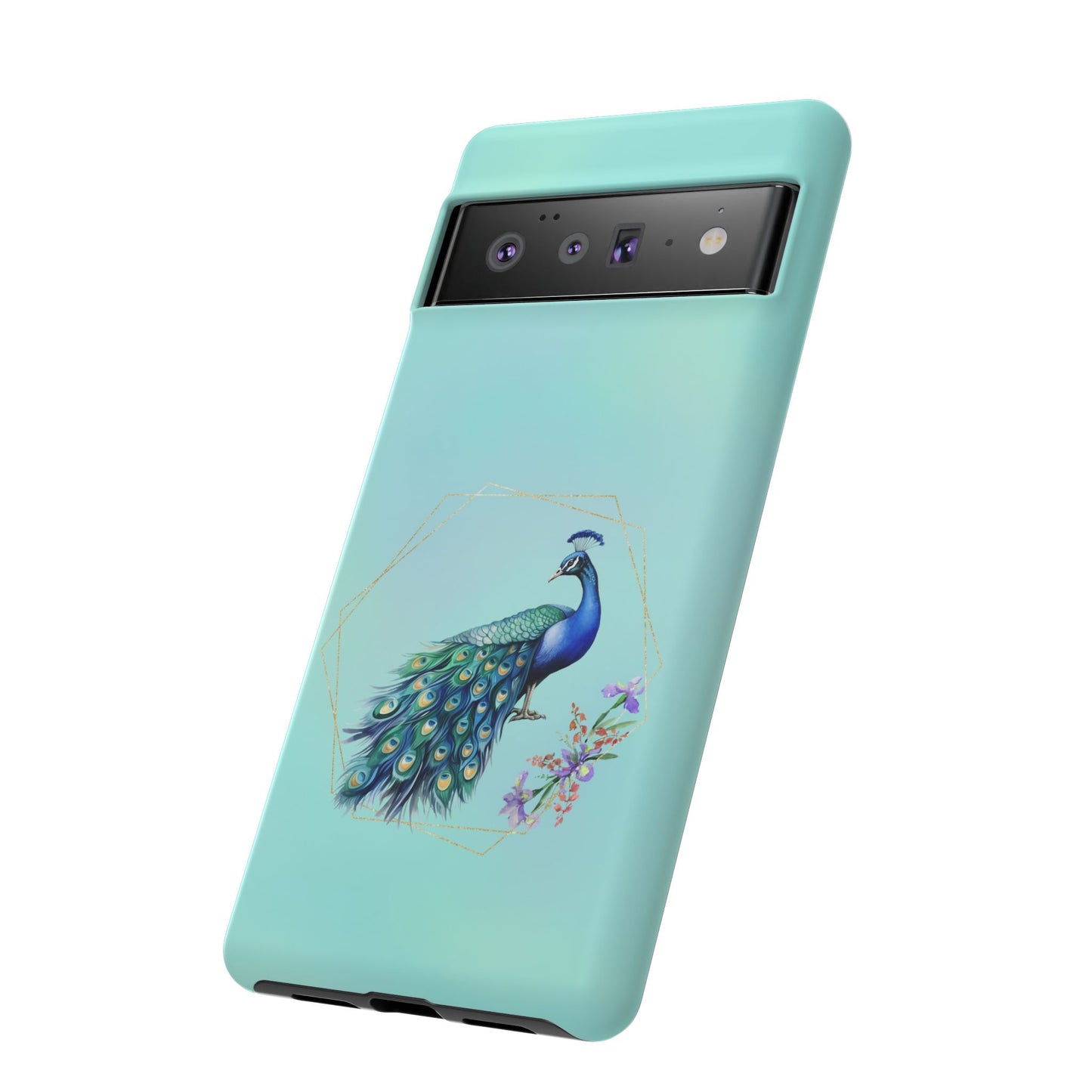 Tough Cell Phone Case - Animal - Peacock (2)