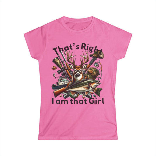 Female T-Shirt - Hunter - I am that girl (1b)