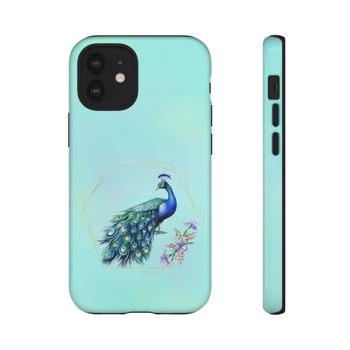 Tough Cell Phone Case - Animal - Peacock (2)