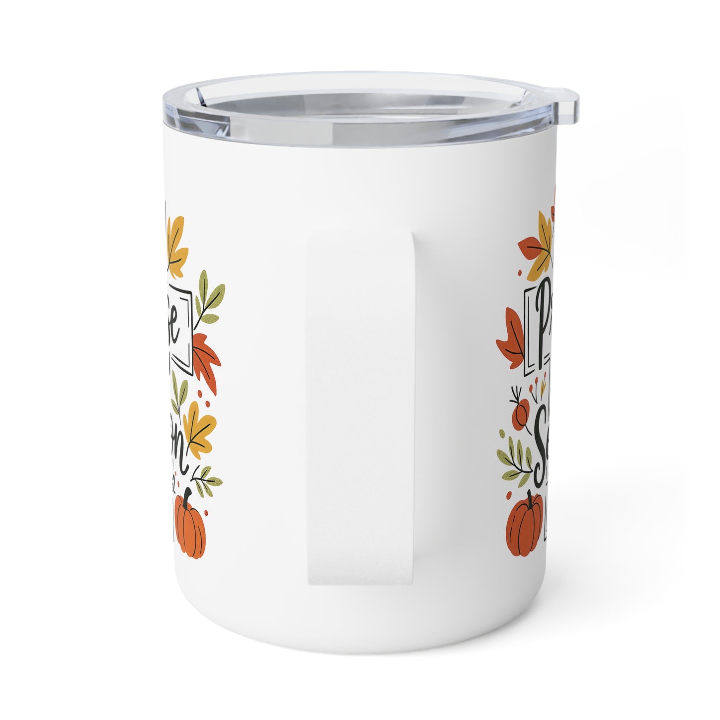 Insulated Mug - Faith - I will Praise Him in Every Season (01 Autumn)