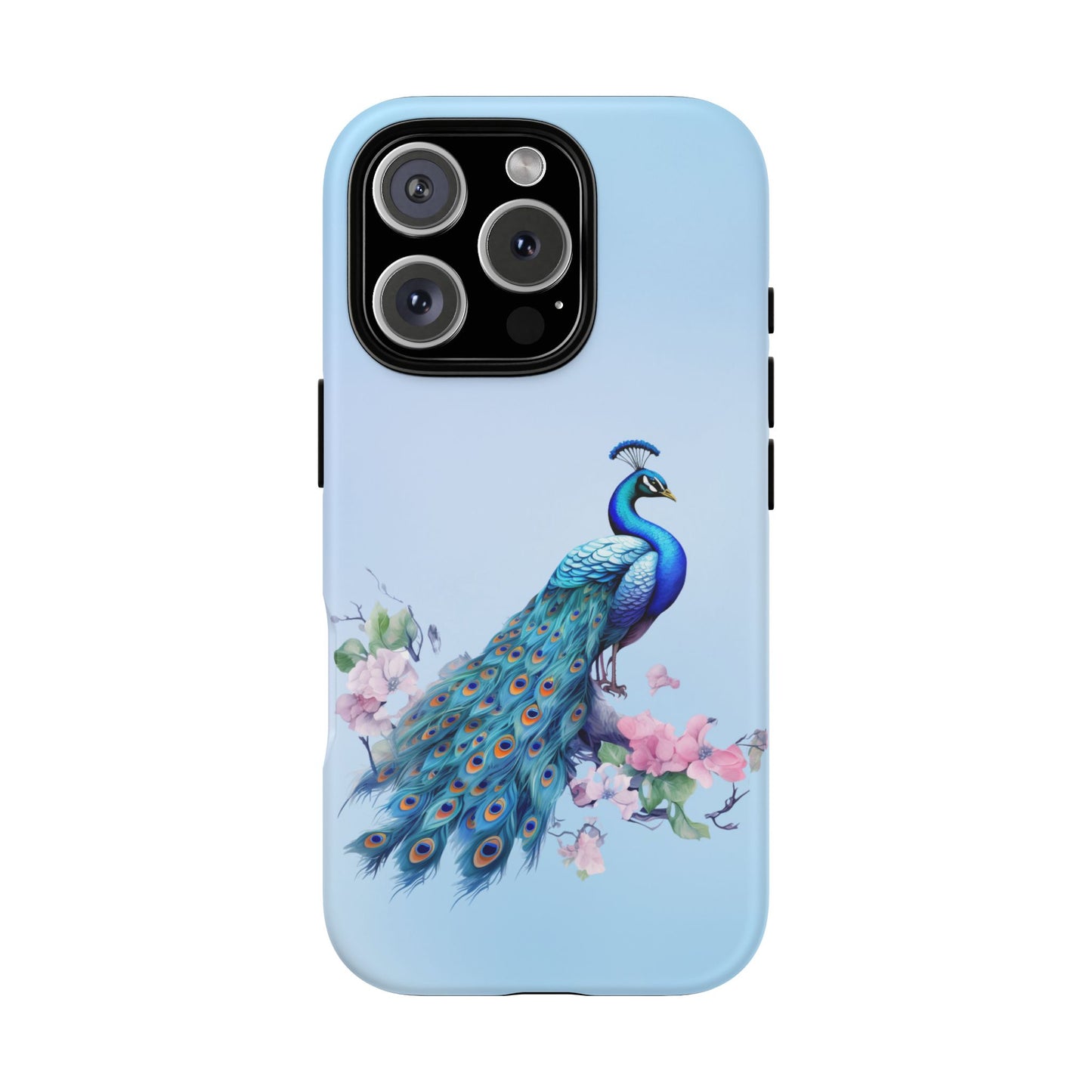 Tough Cell Phone Case - Animal - Peacock (1)