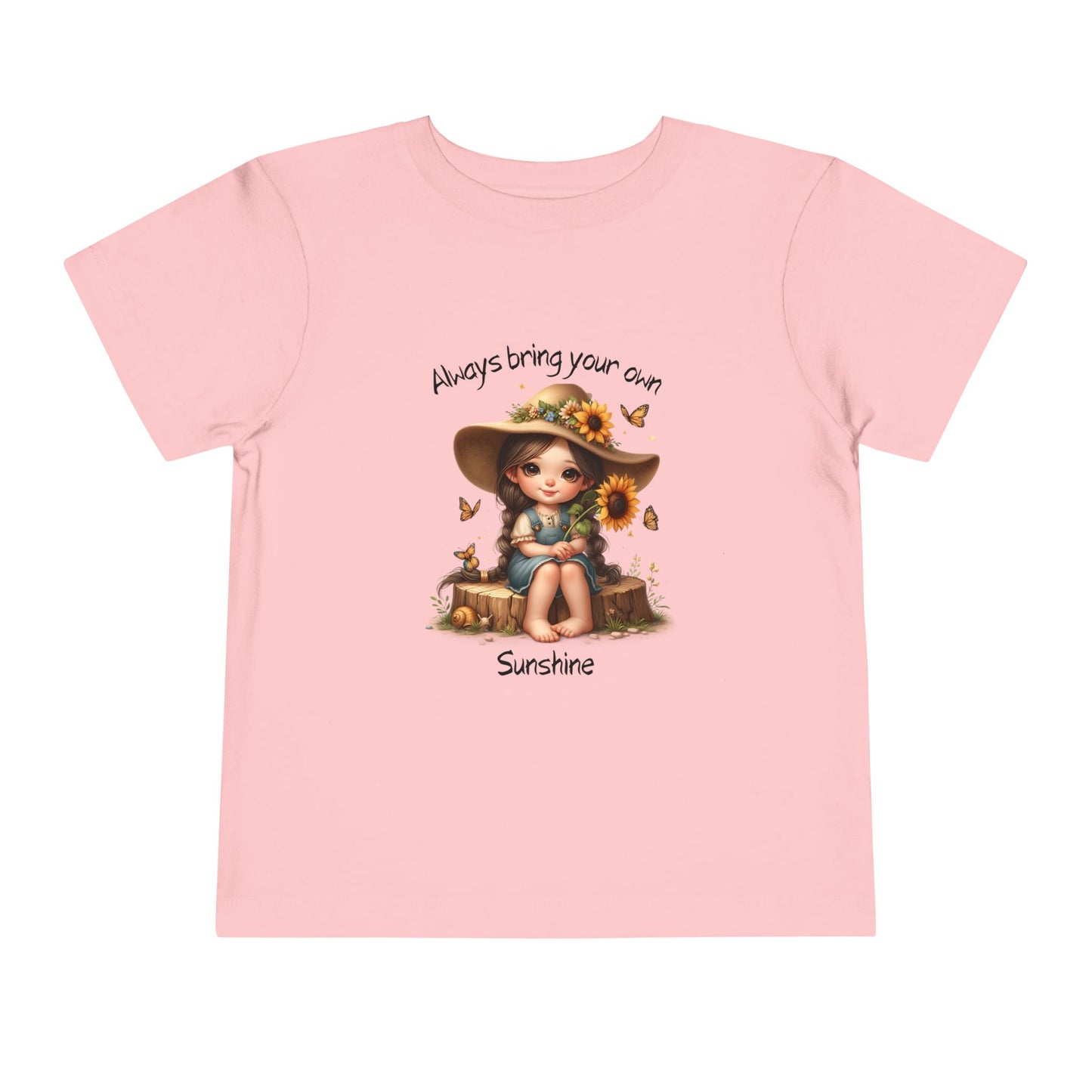 Toddler T-Shirt - Country Girl with Always Bring Your Own Sunshine (1)