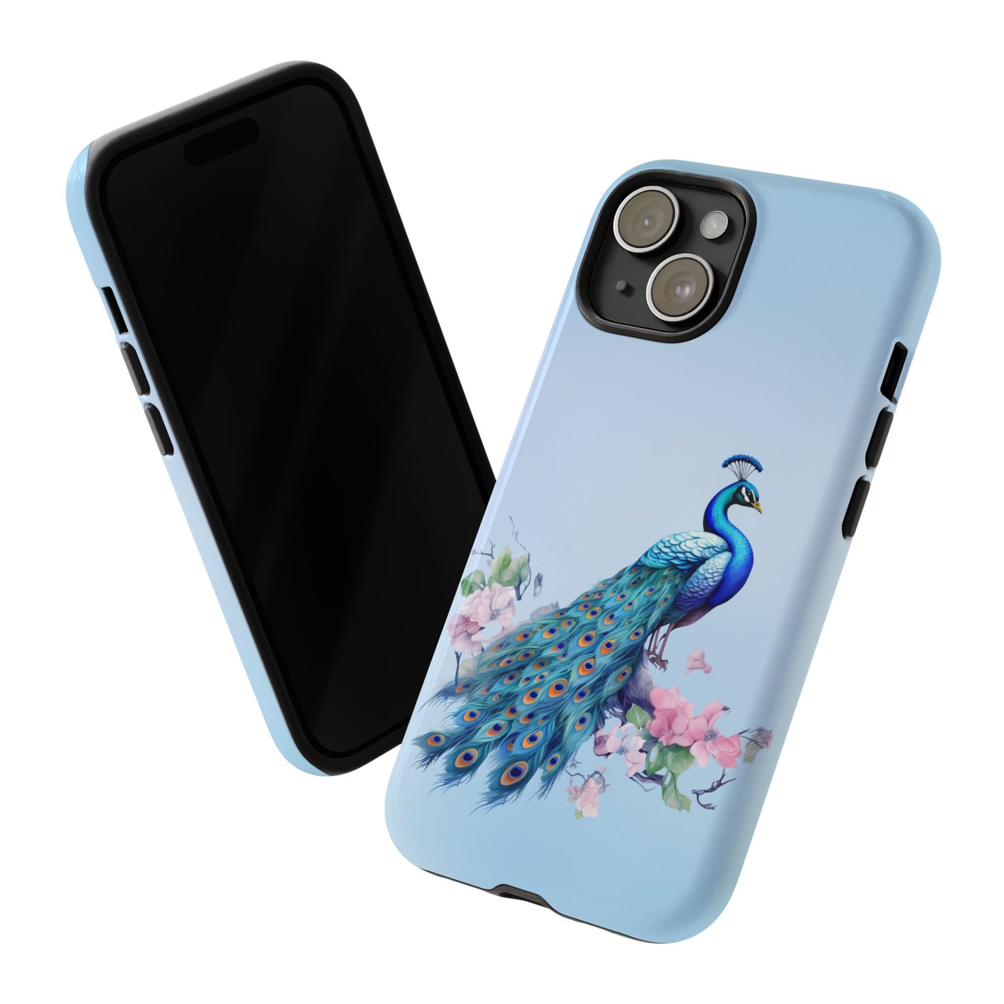 Tough Cell Phone Case - Animal - Peacock (1)