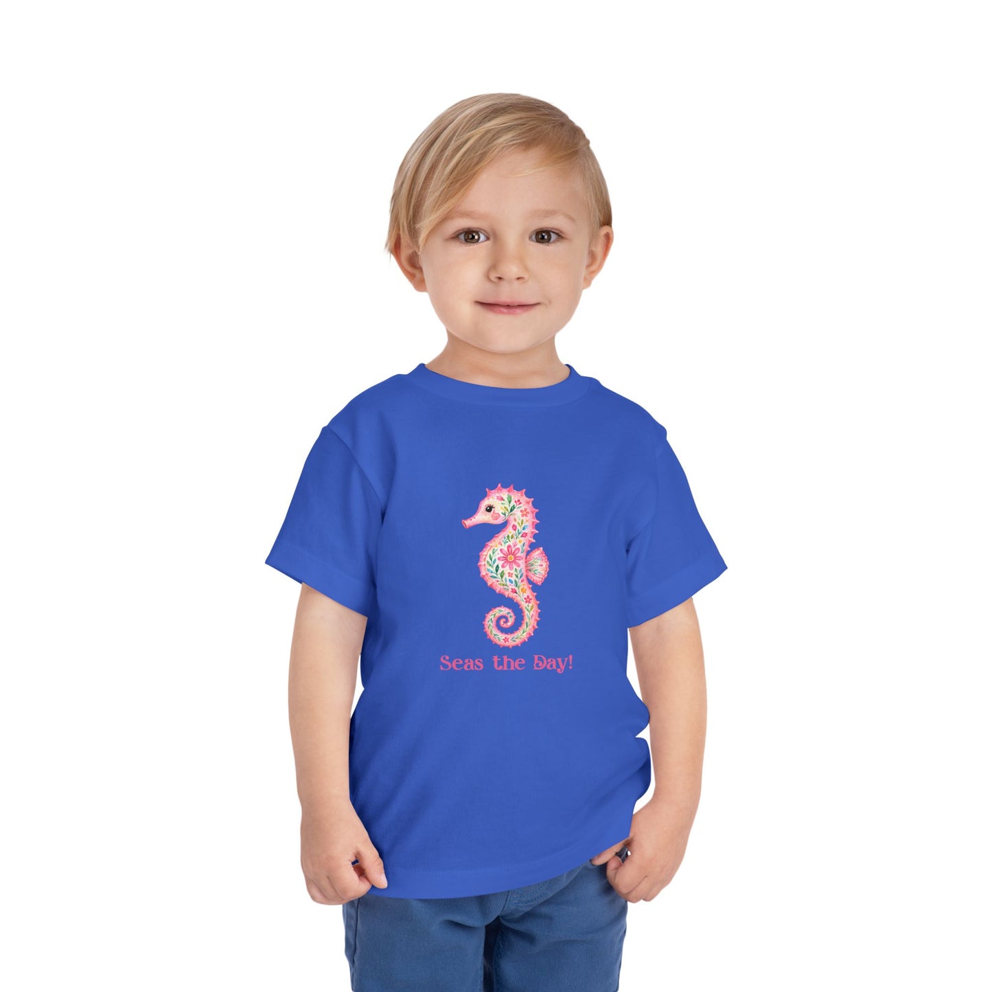 Toddler Tee - Animal - Seas the Day Sea Horse (01)