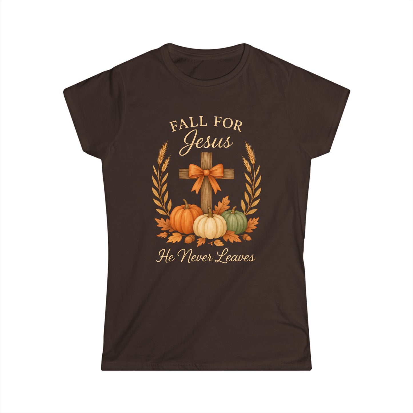 Female T-Shirt - Faith - Fall for Jesus (01 Autumn)