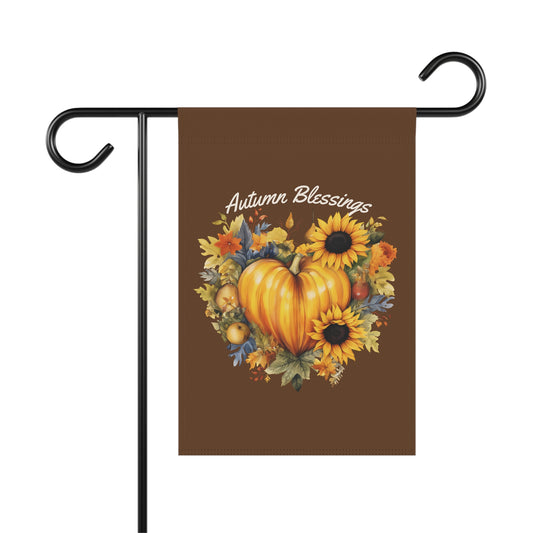 Garden Flag - Faith -  Autumn Blessings (01b)