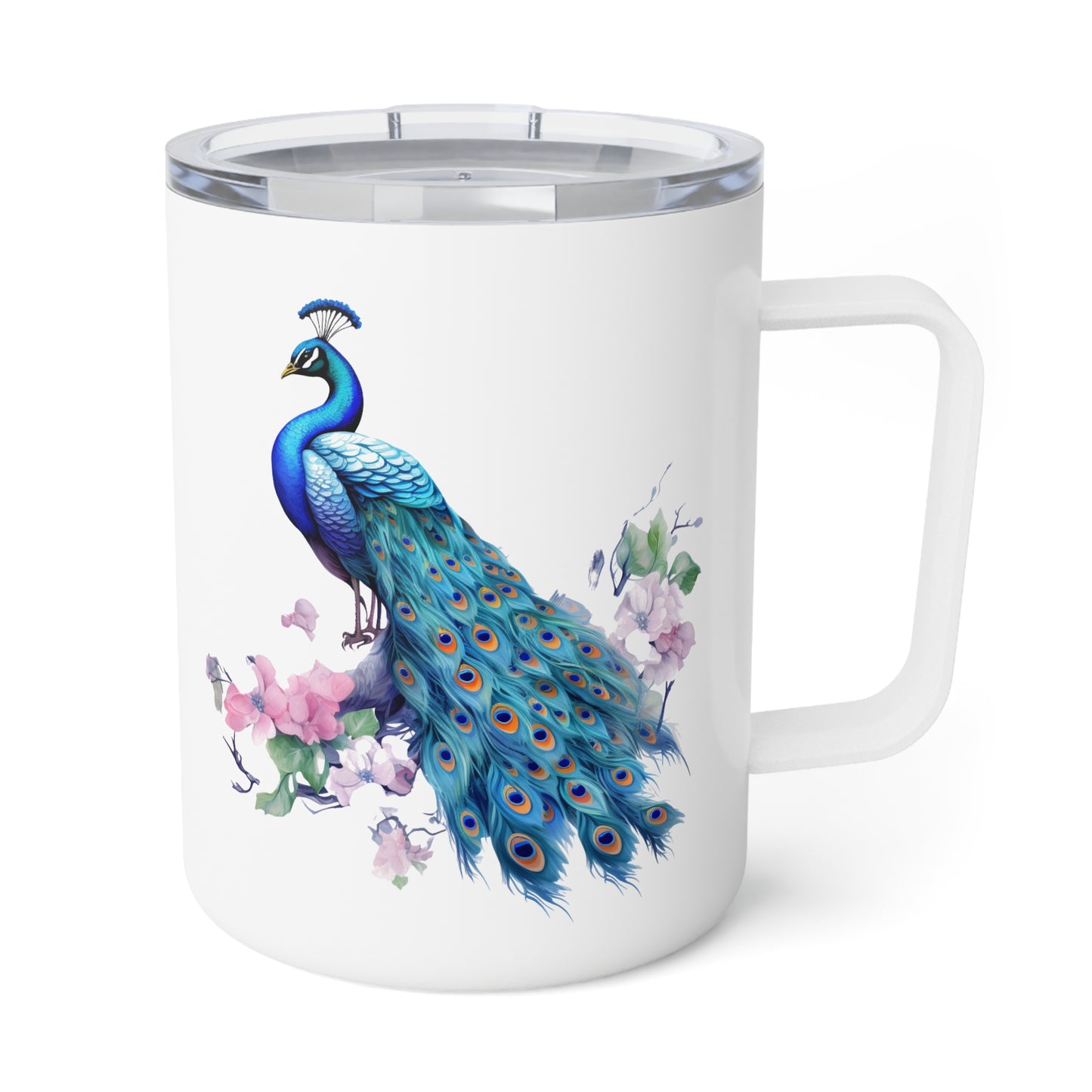 Insulated Mug - Animal - Peacock (1)