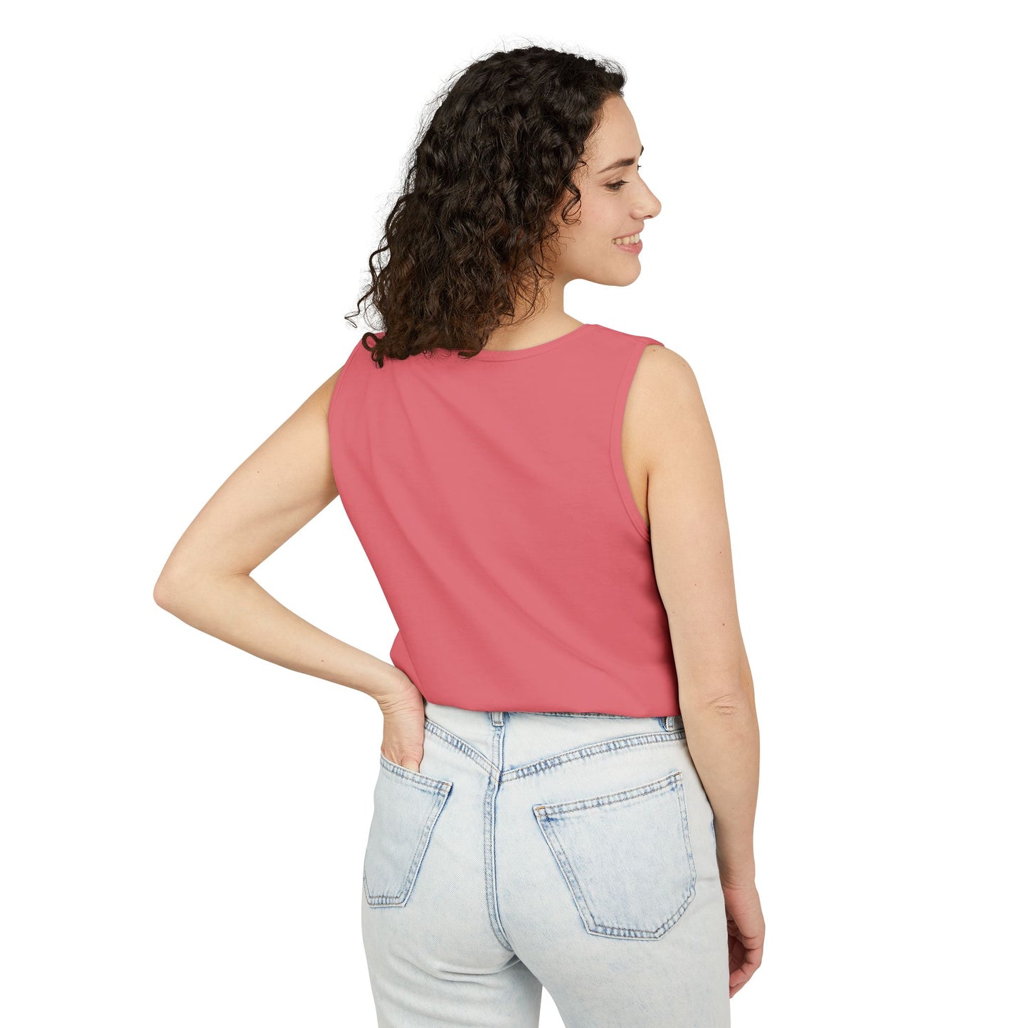 Unisex Tank Top - Funny - Fun Fact: I Do Not Care - White Writing