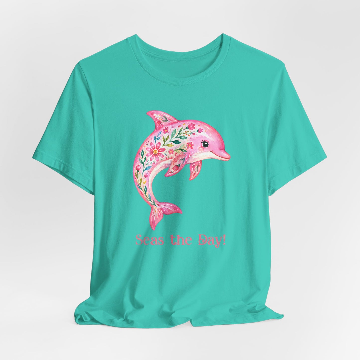 T-Shirt - Animal - Seas the Day Dolphin (01)