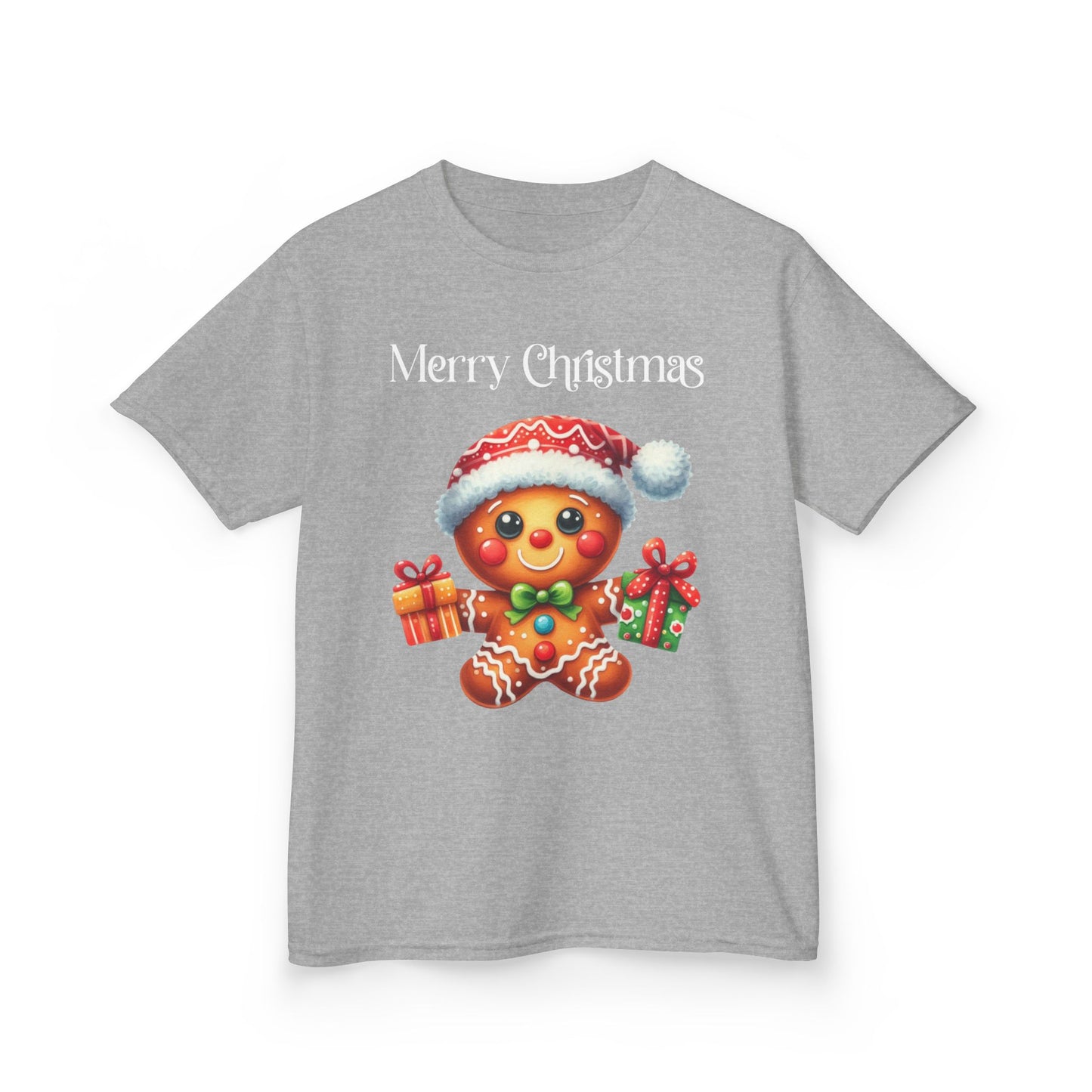 Child Tee - Christmas - Gingerbread - Merry Christmas (01a)