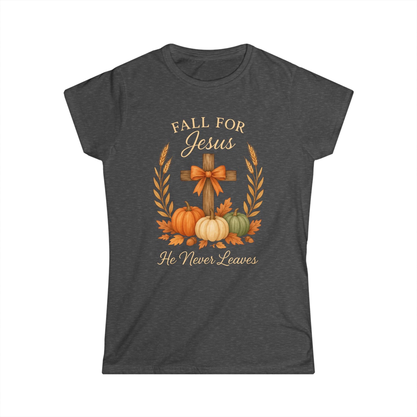 Female T-Shirt - Faith - Fall for Jesus (01 Autumn)
