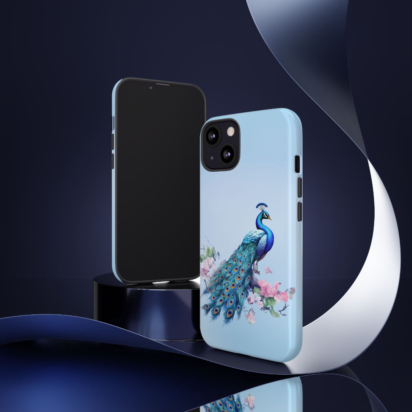 Tough Cell Phone Case - Animal - Peacock (1)