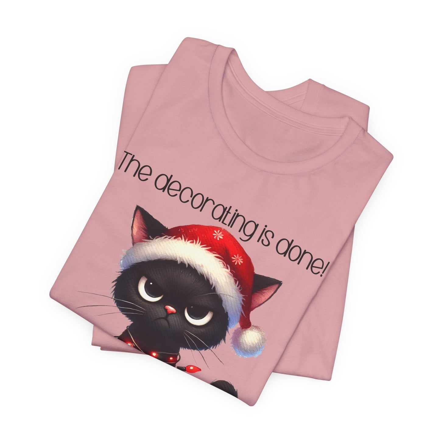 T-shirt - Christmas - Decorating Done (1a)