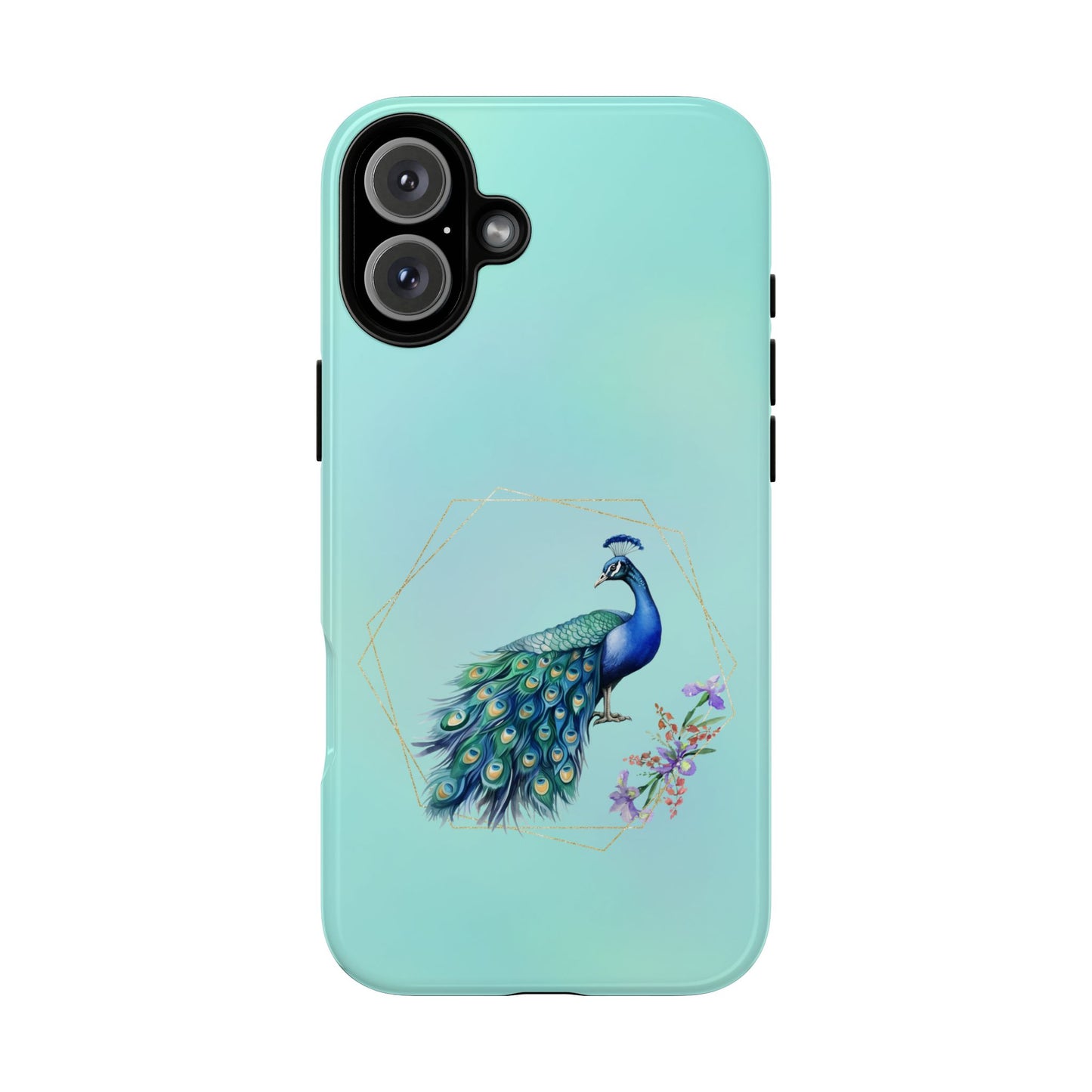 Tough Cell Phone Case - Animal - Peacock (2)