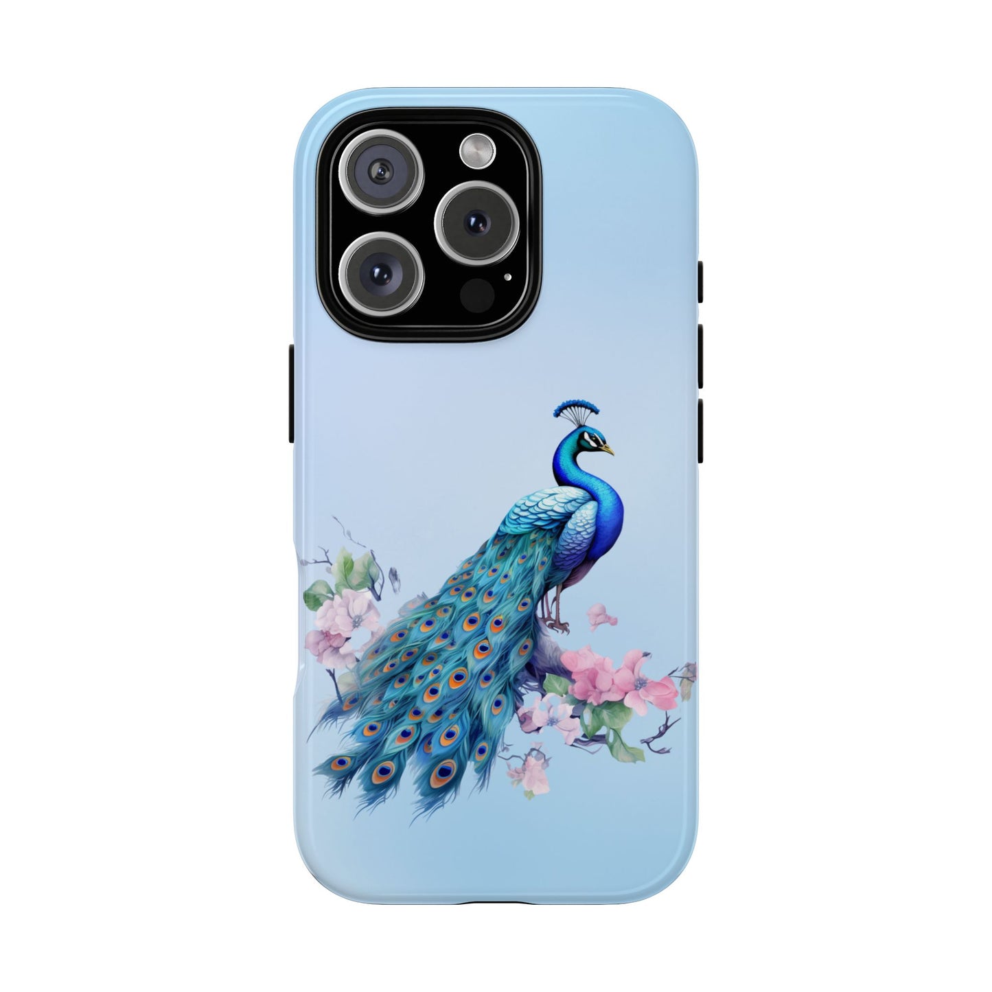 Tough Cell Phone Case - Animal - Peacock (1)