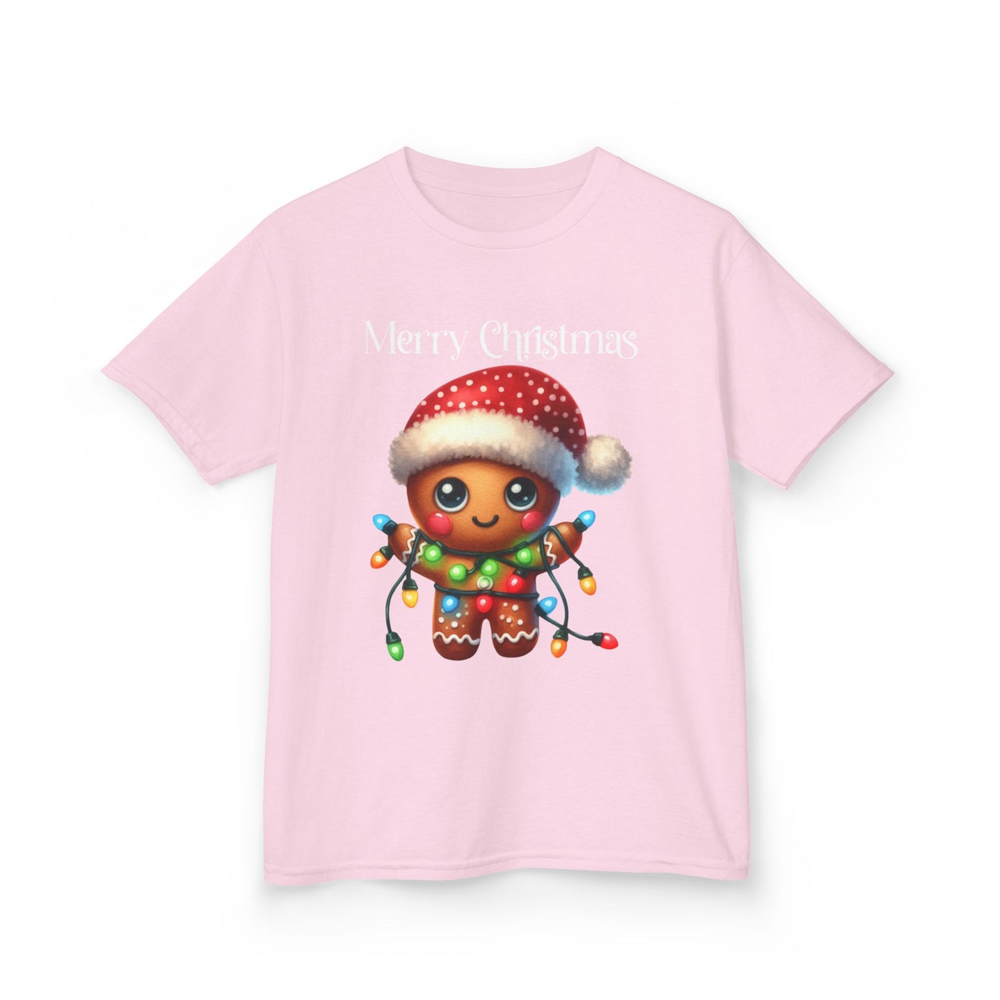 Child Tee - Christmas - Gingerbread - Merry Christmas (02a)