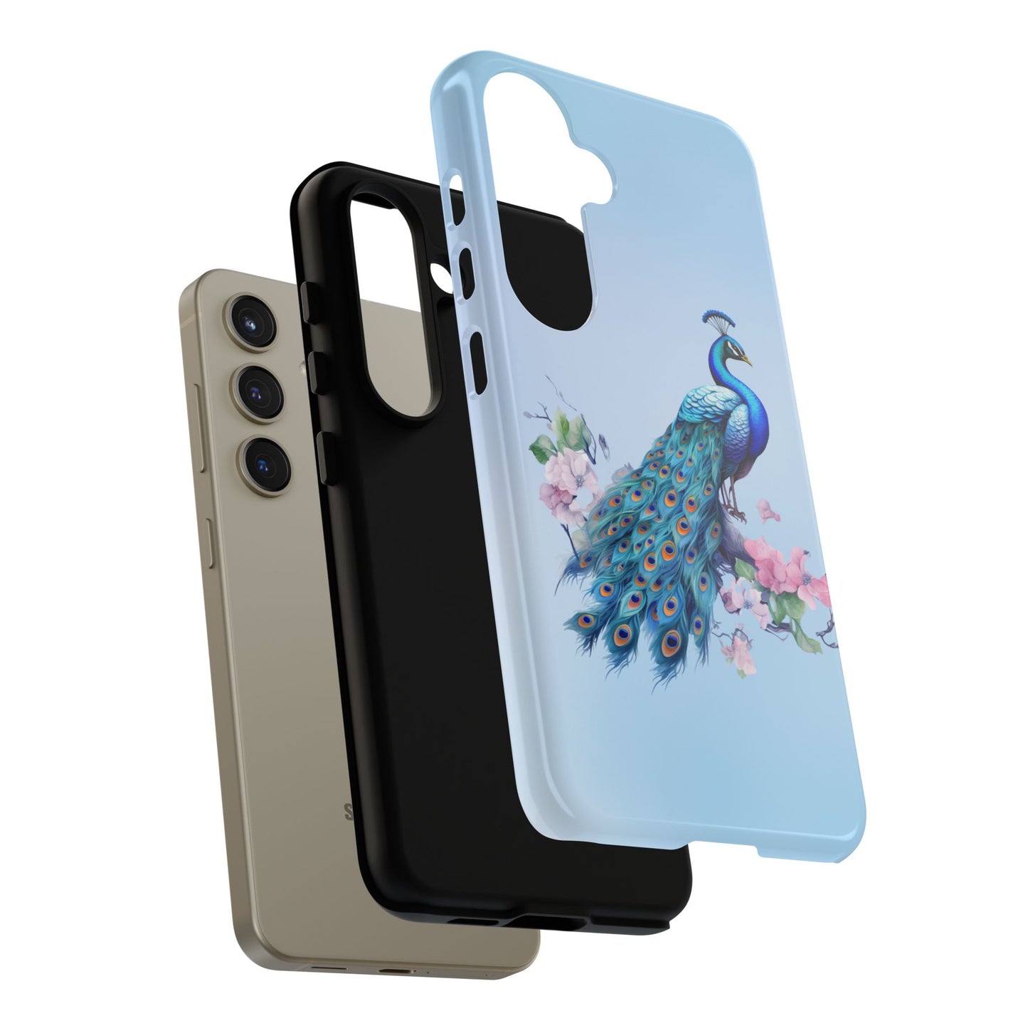 Tough Cell Phone Case - Animal - Peacock (1)