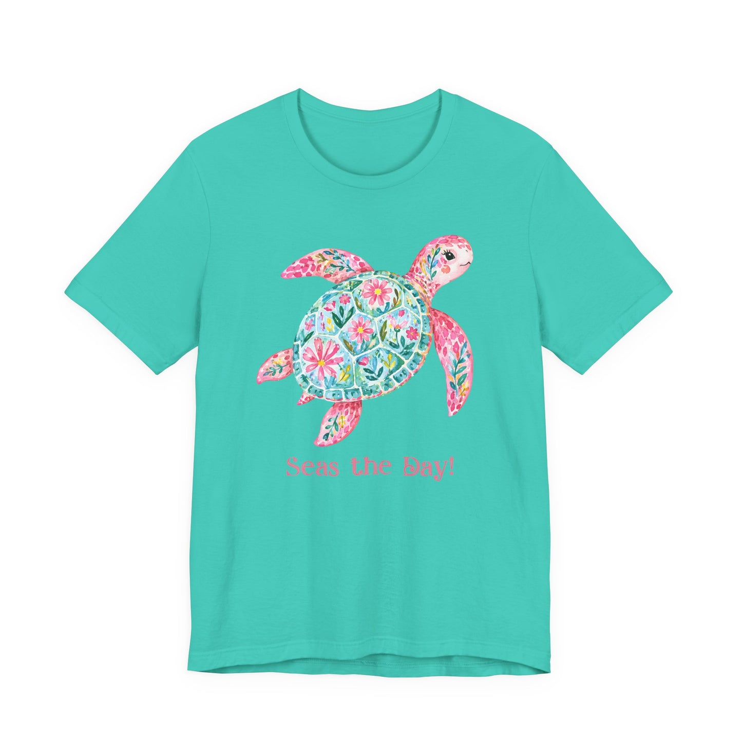 T-Shirt - Animal - Seas the Day Turtle (01)