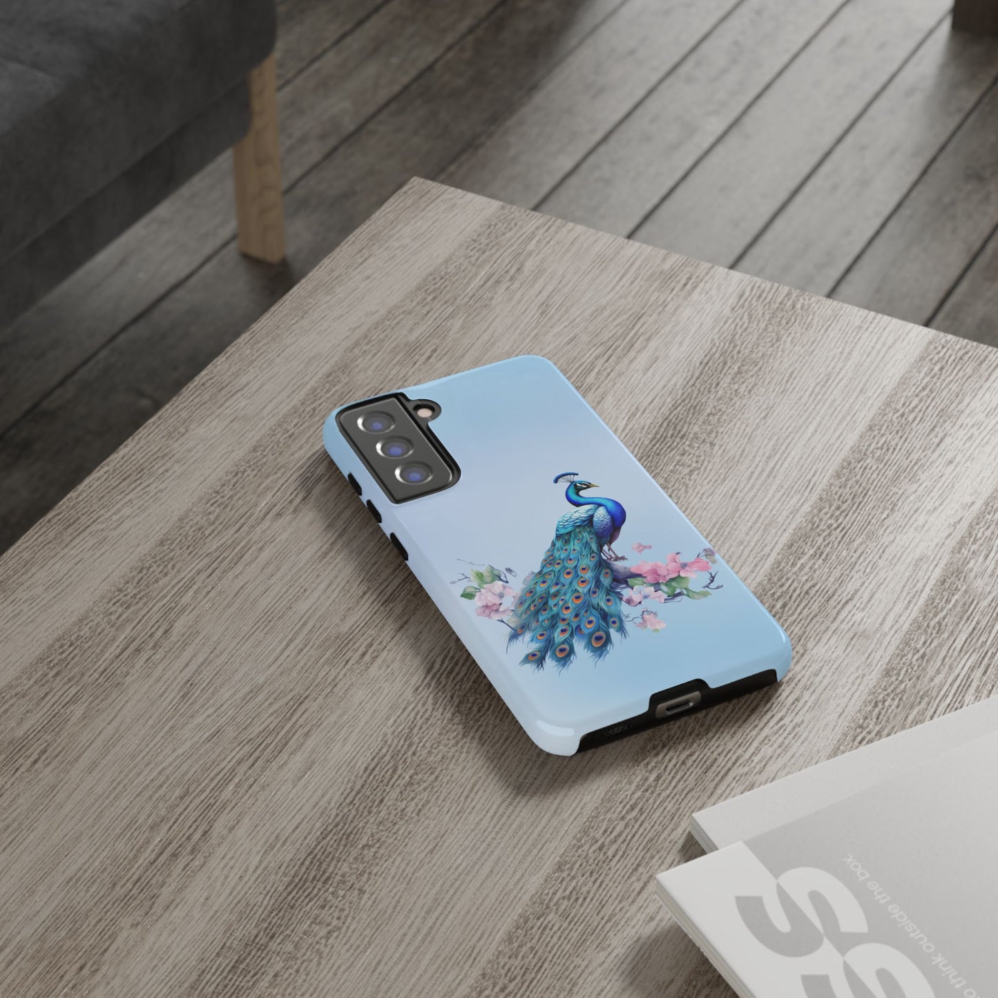 Tough Cell Phone Case - Animal - Peacock (1)