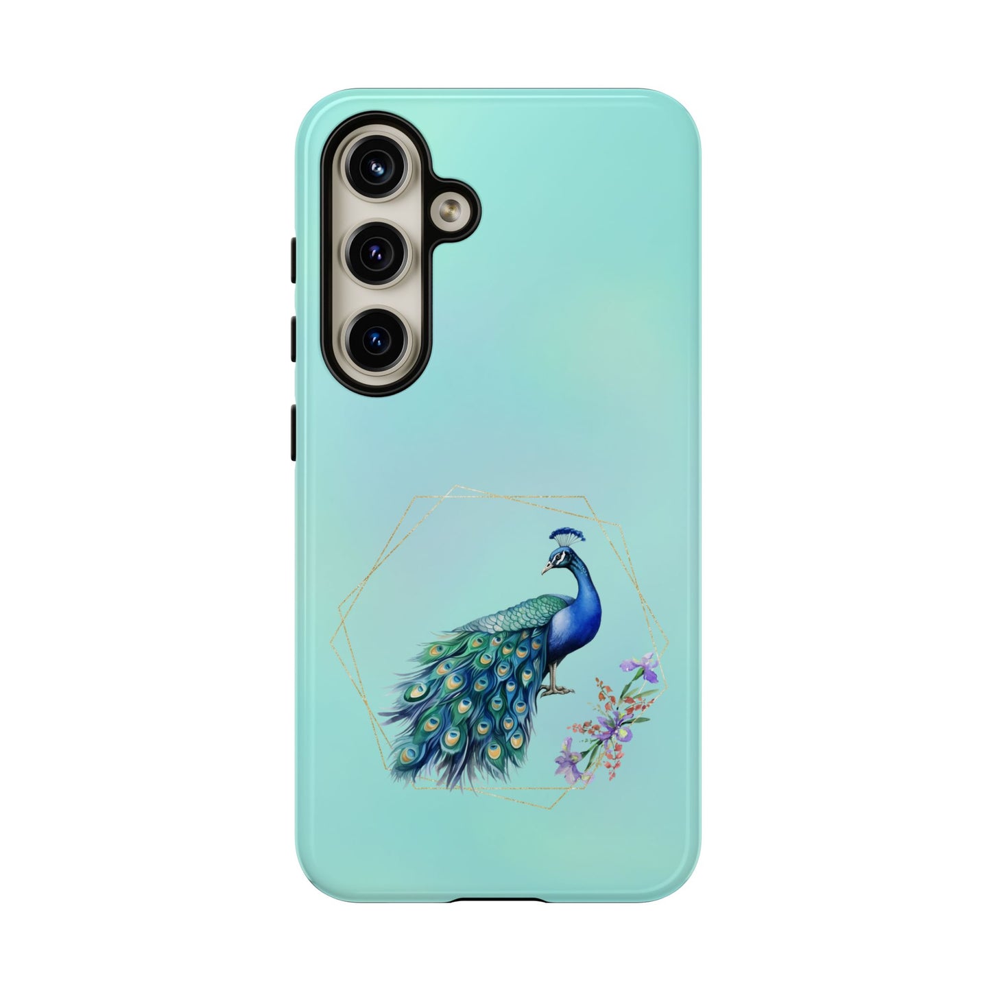 Tough Cell Phone Case - Animal - Peacock (2)