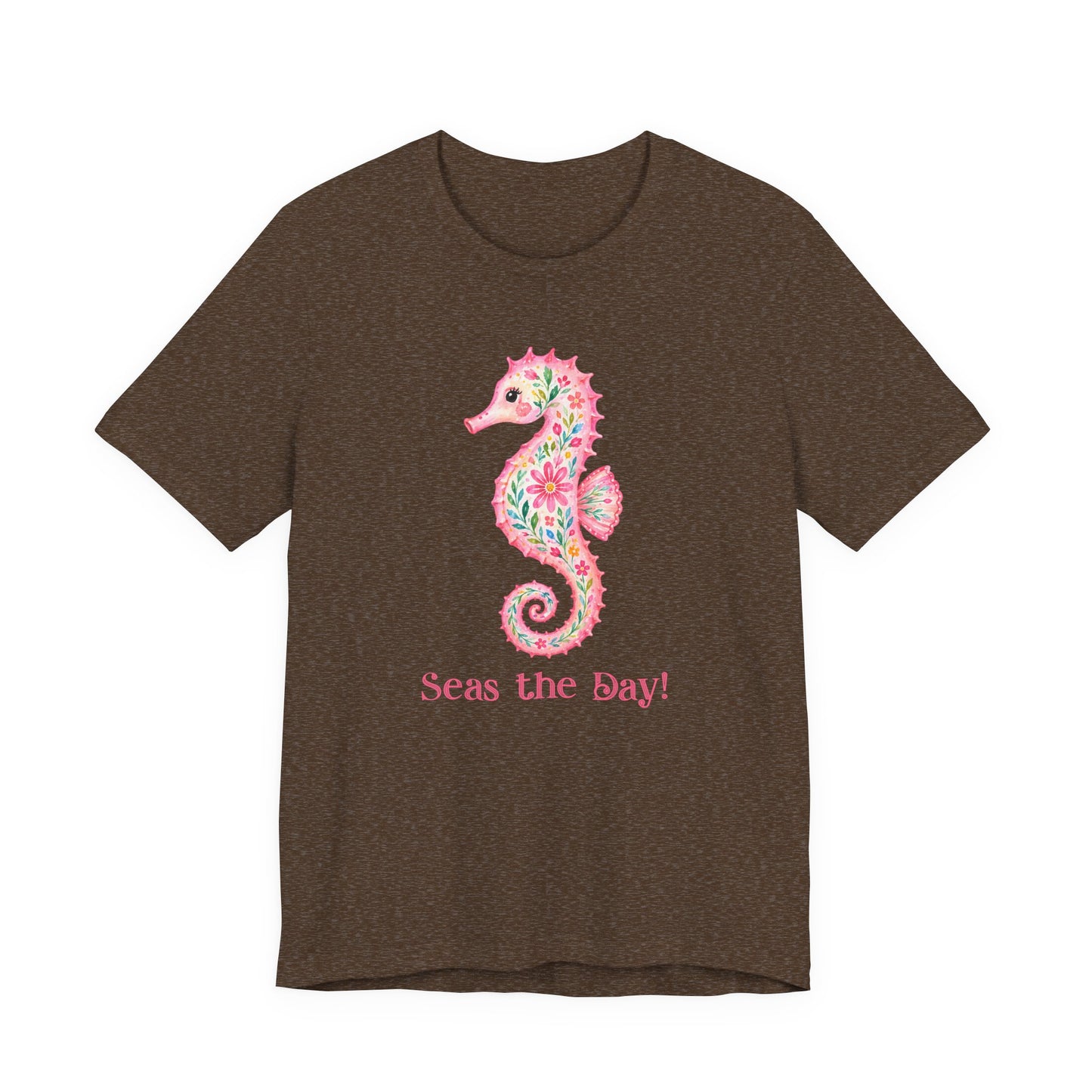 T-Shirt - Animal - Seas the Day Sea Horse (01)