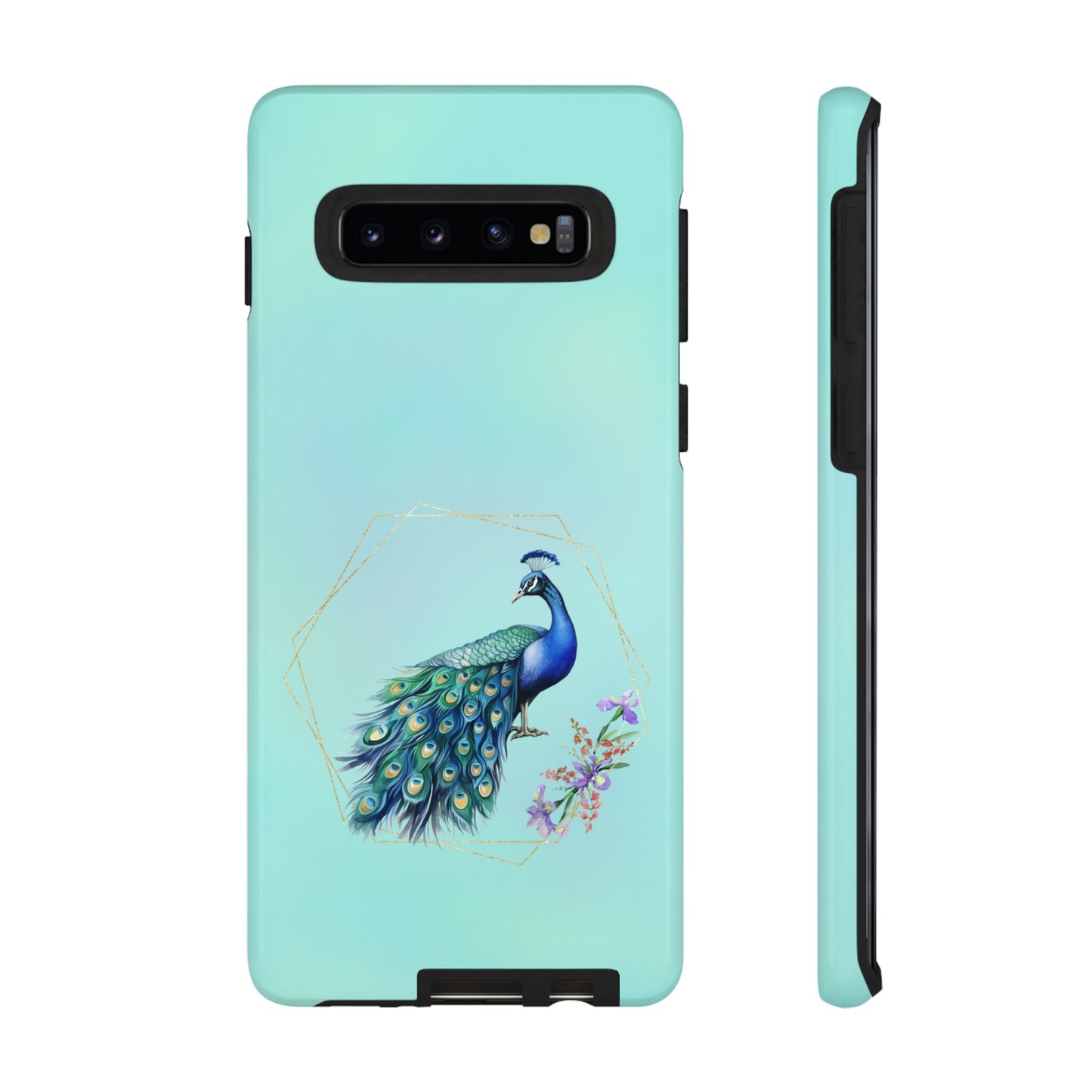 Tough Cell Phone Case - Animal - Peacock (2)