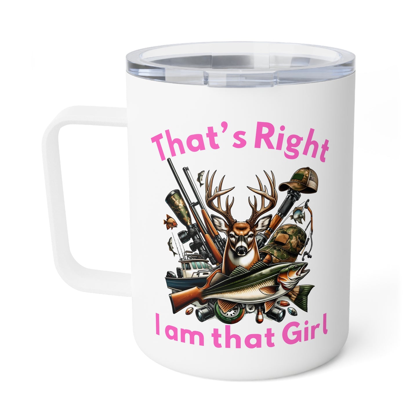 Insulated Mug - Hunting - I am that Girl (1)