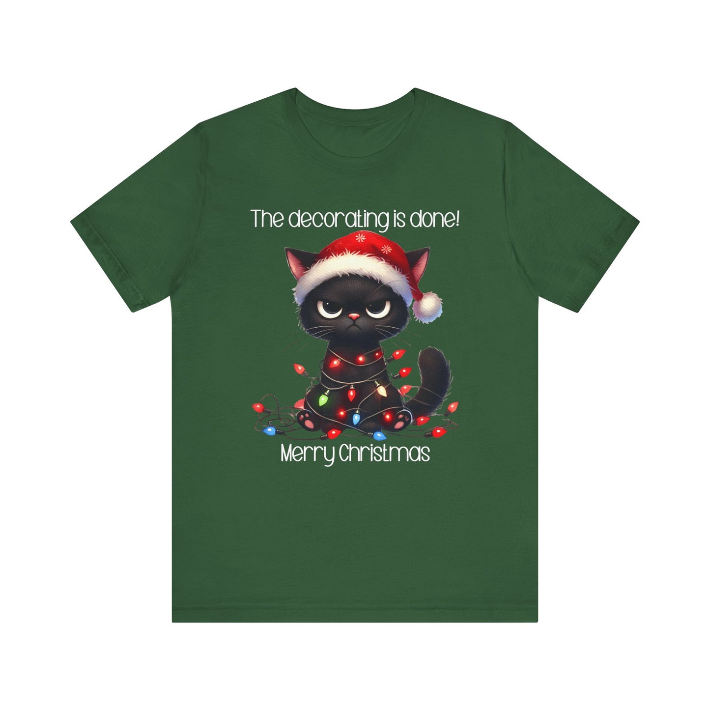 T-shirt - Christmas - Decorating Done (1b)