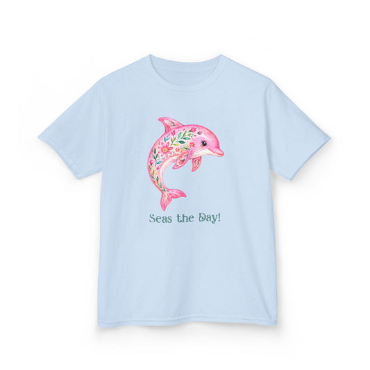 Child Tee - Animal - Seas the Day Dolphin (01)