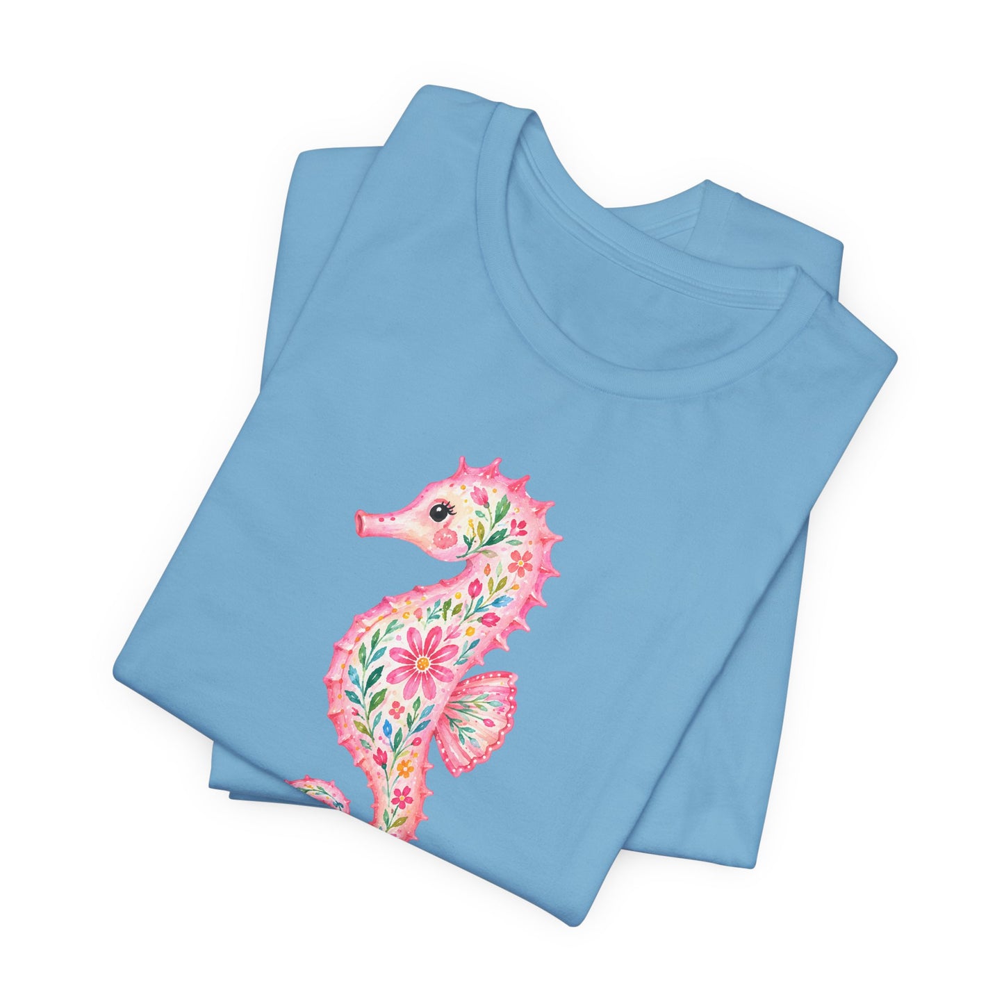 T-Shirt - Animal - Seas the Day Sea Horse (01)