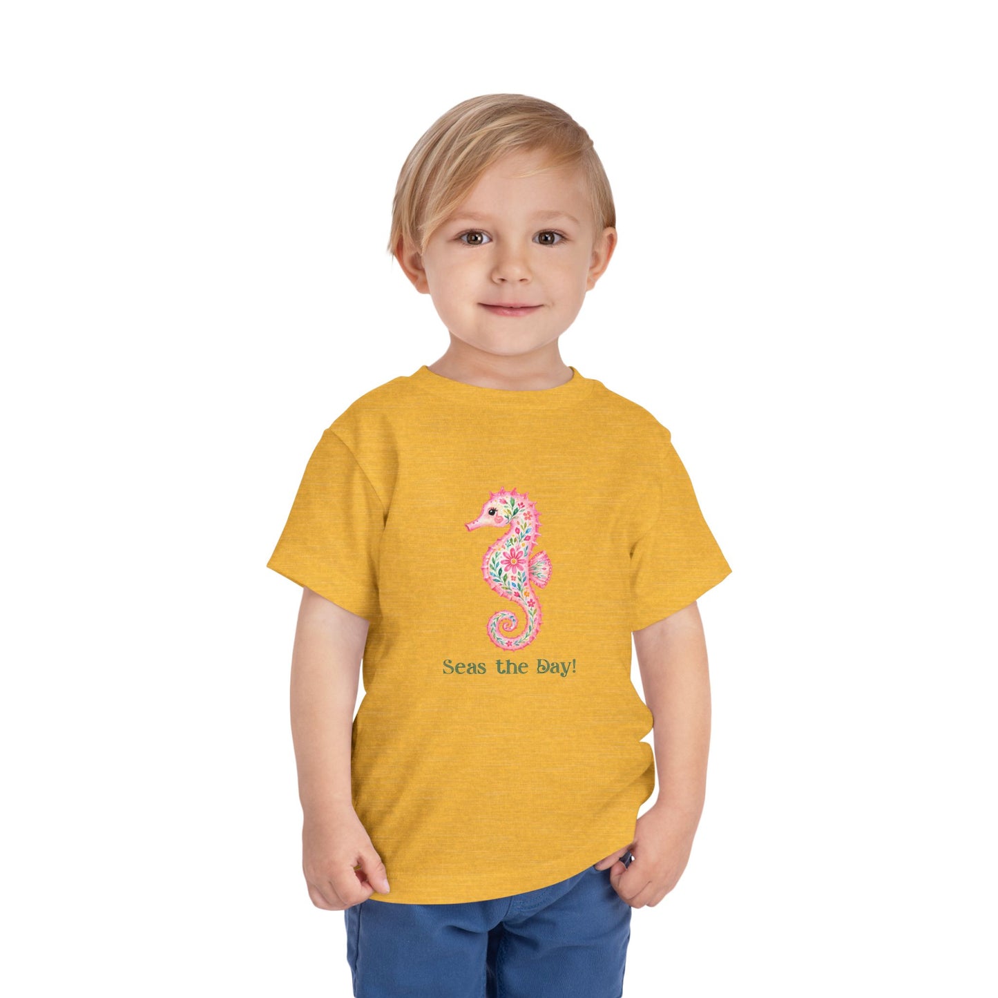 Toddler Tee - Animal - Seas the Day Sea Horse (01)