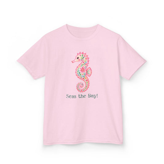 Child Tee - Animal - Seas the Day Sea Horse (01)