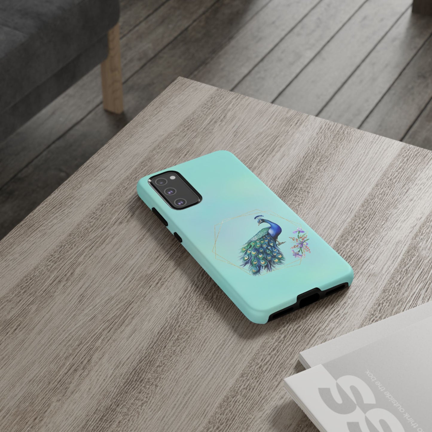 Tough Cell Phone Case - Animal - Peacock (2)