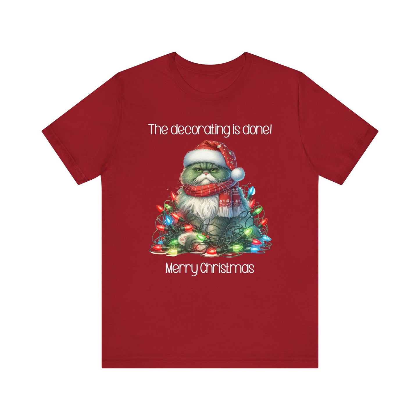T-shirt - Christmas - Decorating Done (3b)