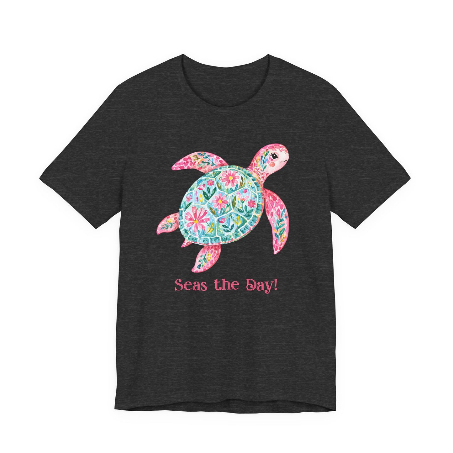 T-Shirt - Animal - Seas the Day Turtle (01)
