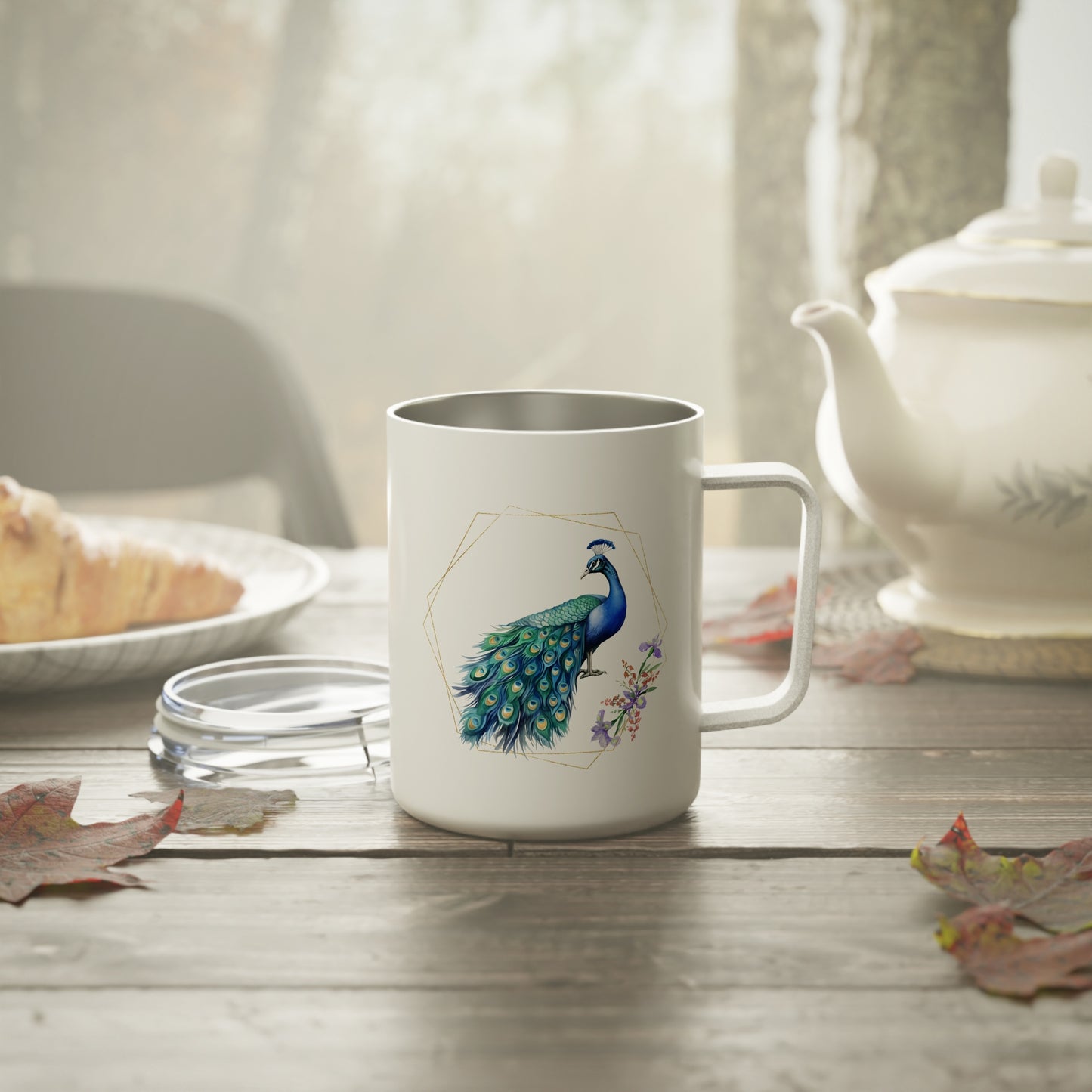 Insulated Mug - Animal - Peacock (2)