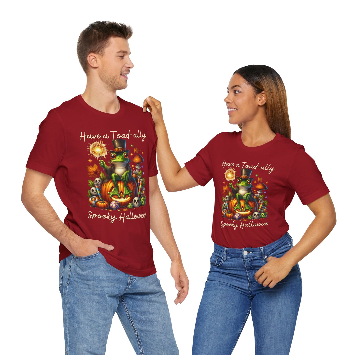 T-shirt - Halloween - Toad-ally Spooky Halloween (01b)