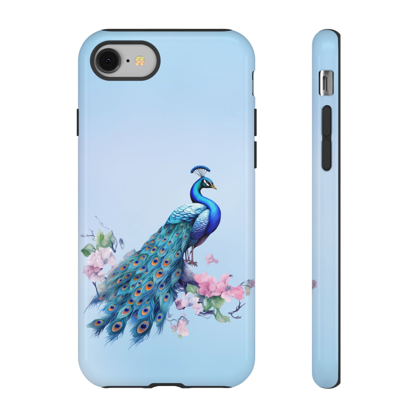 Tough Cell Phone Case - Animal - Peacock (1)