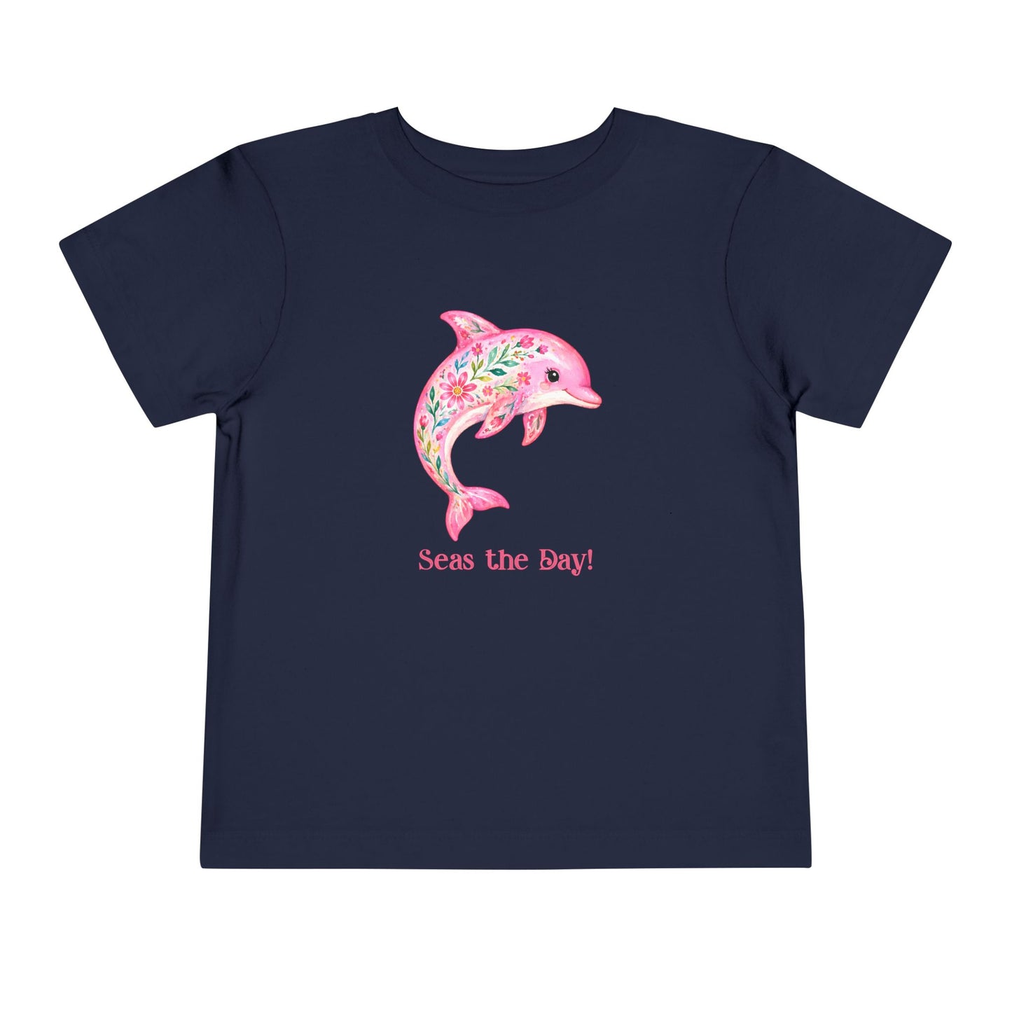 Toddler Tee - Animal - Seas the Day Dolphin (01)